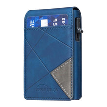Load image into Gallery viewer, BFK29 Prismatic Embossed MagSafe Magnetic Leather Card Bag