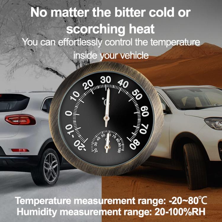 High-precision Pointer-type Luminous Car Thermometer Hygrometer, Thermometer Hygrometer