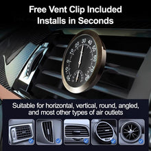 Load image into Gallery viewer, High-precision Pointer-type Luminous Car Thermometer Hygrometer, Thermometer Hygrometer