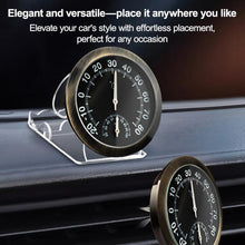 Load image into Gallery viewer, High-precision Pointer-type Luminous Car Thermometer Hygrometer, Thermometer Hygrometer
