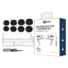 Load image into Gallery viewer, XDcase 4 Pairs Silicone Earplugs with Pressure Relief Holes L / M / S / XS Size, L / M / S / XS