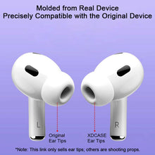 Load image into Gallery viewer, XDcase 4 Pairs Silicone Earplugs with Pressure Relief Holes L / M / S / XS Size, L / M / S / XS