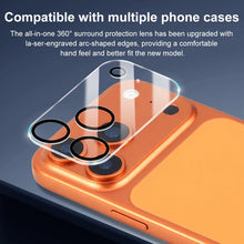 Load image into Gallery viewer, XDcase Silkscreen Integrated Tempered Glass Back Camera Film, For iPhone 17 Pro Max, For iPhone 17 Pro, For iPhone 17, For iPhone Air, For iPhone 16 Pro / 16 Pro Max, For iPhone 16 / 16 Plus, For iPhone 15 Pro / 15 Pro Max, For iPhone 15 / 15 Plus     ...