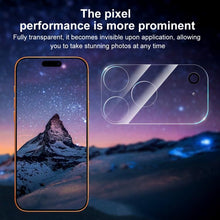 Load image into Gallery viewer, XDcase Transparent Integrated Tempered Glass Camera Film, For iPhone 17 Pro Max, For iPhone 17 Pro, For iPhone 17, For iPhone Air, For iPhone 16 Pro / 16 Pro Max, For iPhone 16 / 16 Plus, For iPhone 15 Pro / 15 Pro Max, For iPhone 15 / 15 Plus         ...