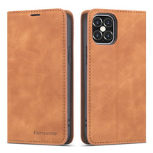 Load image into Gallery viewer, Forwenw Dream Series Magnetic Oil Edge Horizontal Flip Leather Case with Holder &amp; Card Slot &amp; Photo Frame &amp; Wallet, For iPhone 12 mini, For iPhone 12 / 12 Pro, For iPhone 12 Pro Max, For Samsung Galaxy S20 FE