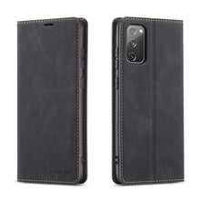 Load image into Gallery viewer, Forwenw Dream Series Magnetic Oil Edge Horizontal Flip Leather Case with Holder &amp; Card Slot &amp; Photo Frame &amp; Wallet, For iPhone 12 mini, For iPhone 12 / 12 Pro, For iPhone 12 Pro Max, For Samsung Galaxy S20 FE