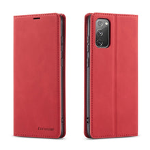 Load image into Gallery viewer, Forwenw Dream Series Magnetic Oil Edge Horizontal Flip Leather Case with Holder &amp; Card Slot &amp; Photo Frame &amp; Wallet, For iPhone 12 mini, For iPhone 12 / 12 Pro, For iPhone 12 Pro Max, For Samsung Galaxy S20 FE