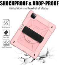 Load image into Gallery viewer, Contrast Color Robot Shockproof Silicone + PC Protective Case with Holder, For iPad Air 2022 / 2020 10.9, For Samsung Galaxy Tab A7 10.4 (2020) T500/T505
