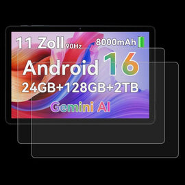 2pcs 9H 0.3mm Explosion-proof Tempered Glass Film, For KINGRID T90 11 inch
