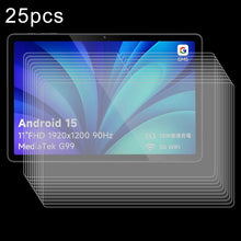 Load image into Gallery viewer, 25pcs 9H 0.3mm Explosion-proof Tempered Glass Film, For Philips T8015 11 inch, For Philips T7335 8.7 inch