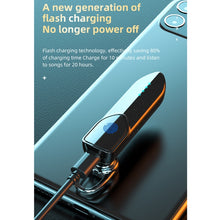 Load image into Gallery viewer, V19S Bluetooth 5.0 Business Style Fingerprint Touch Bluetooth Earphone