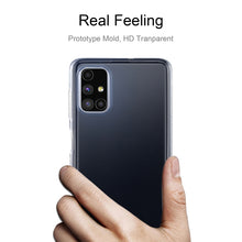 Load image into Gallery viewer, 0.75mm Ultra-thin Transparent TPU Soft Protective Case, For Samsung Galaxy M51, For Xiaomi Poco X3