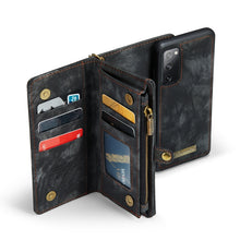 Load image into Gallery viewer, CaseMe 008 Detachable Multifunctional Horizontal Flip Leather Case with Holder &amp; Card Slot &amp; Zipper Wallet &amp; Photo Frame, For Samsung Galaxy S20 FE