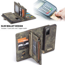 Load image into Gallery viewer, CaseMe 008 Detachable Multifunctional Horizontal Flip Leather Case with Holder &amp; Card Slot &amp; Zipper Wallet &amp; Photo Frame, For Samsung Galaxy S20 FE
