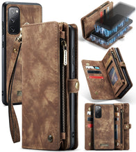 Load image into Gallery viewer, CaseMe 008 Detachable Multifunctional Horizontal Flip Leather Case with Holder &amp; Card Slot &amp; Zipper Wallet &amp; Photo Frame, For Samsung Galaxy S20 FE
