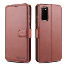 Load image into Gallery viewer, For Samsung Galaxy S20 EF / S20 Lite AZNS Calf Texture Horizontal Flip Leather Case with Holder &amp; Card Slots &amp; Wallet &amp; Photo Frame, For Samsung Galaxy S20 FE / S20 Lite