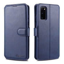 Load image into Gallery viewer, For Samsung Galaxy S20 EF / S20 Lite AZNS Calf Texture Horizontal Flip Leather Case with Holder &amp; Card Slots &amp; Wallet &amp; Photo Frame, For Samsung Galaxy S20 FE / S20 Lite