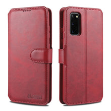 Load image into Gallery viewer, For Samsung Galaxy S20 EF / S20 Lite AZNS Calf Texture Horizontal Flip Leather Case with Holder &amp; Card Slots &amp; Wallet &amp; Photo Frame, For Samsung Galaxy S20 FE / S20 Lite