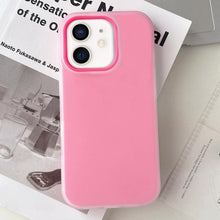 Load image into Gallery viewer, Jelly Color Matte Feel PC Hybrid TPU Phone Case, For iPhone 12 Pro Max, For iPhone 12 Pro, For iPhone 11