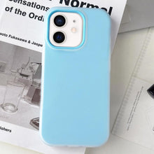 Load image into Gallery viewer, Jelly Color Matte Feel PC Hybrid TPU Phone Case, For iPhone 12 Pro Max, For iPhone 12 Pro, For iPhone 11