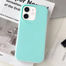 Load image into Gallery viewer, Jelly Color Matte Feel PC Hybrid TPU Phone Case, For iPhone 12 Pro Max, For iPhone 12 Pro, For iPhone 11