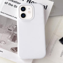 Load image into Gallery viewer, Jelly Color Matte Feel PC Hybrid TPU Phone Case, For iPhone 12 Pro Max, For iPhone 12 Pro, For iPhone 11