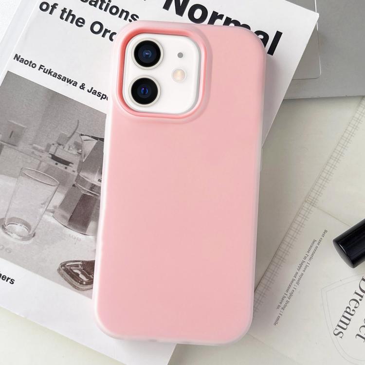 Jelly Color Matte Feel PC Hybrid TPU Phone Case, For iPhone 12 Pro Max, For iPhone 12 Pro, For iPhone 11
