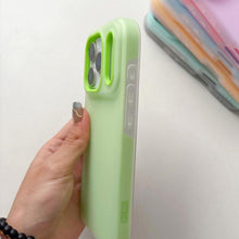 Load image into Gallery viewer, Jelly Color Matte Feel PC Hybrid TPU Phone Case, For iPhone 12 Pro Max, For iPhone 12 Pro, For iPhone 11