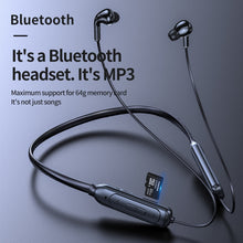 Load image into Gallery viewer, M60 8D Surround Sound Wireless Neck-mounted 5.1 Bluetooth Earphone Support TF Card MP3 Mode