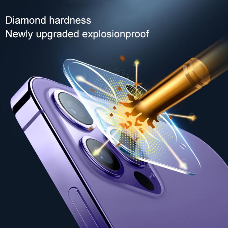 Silk Printed Large Arc Tempered Glass Back Camera Film, For iPhone 17 Pro Max, For iPhone 17 Pro, For iPhone Air