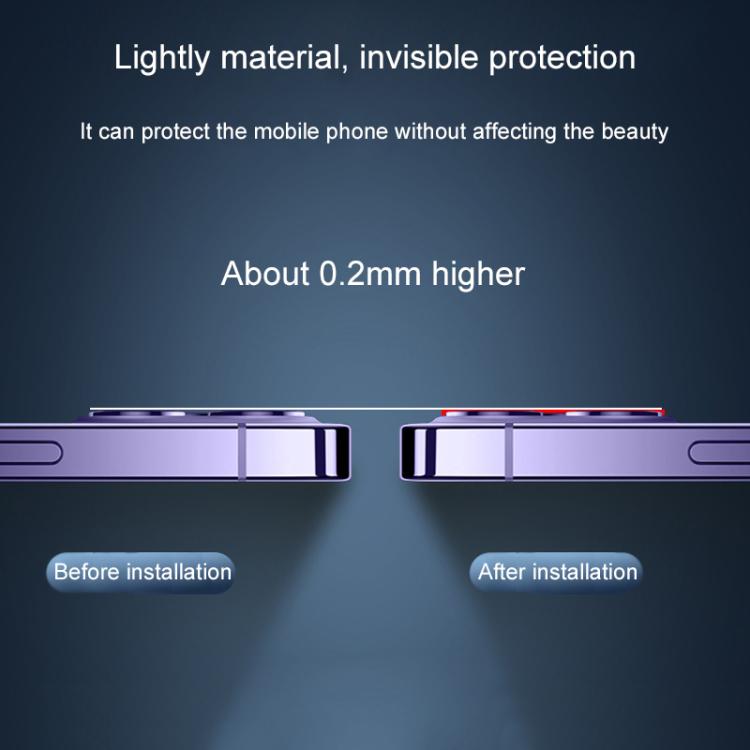 Silk Printed Large Arc Tempered Glass Back Camera Film, For iPhone 17 Pro Max, For iPhone 17 Pro, For iPhone Air