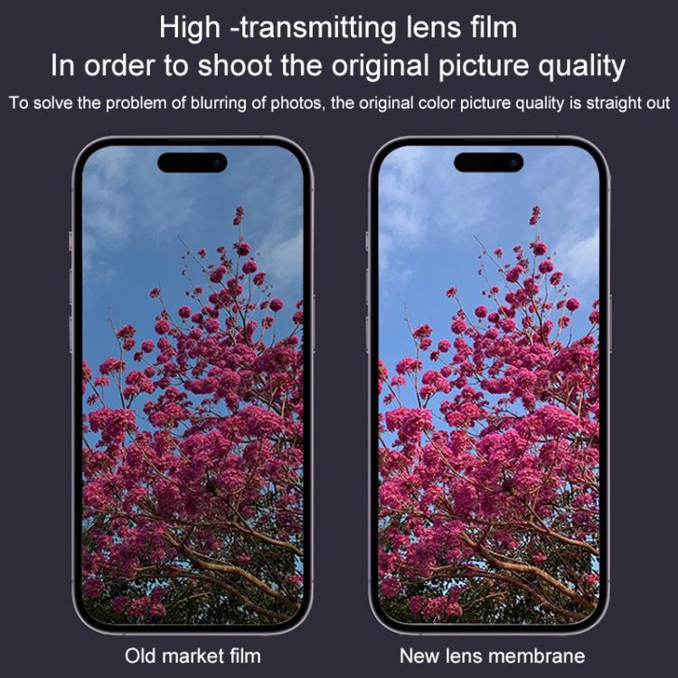 Silk Printed Large Arc Tempered Glass Back Camera Film, For iPhone 17 Pro Max, For iPhone 17 Pro, For iPhone Air