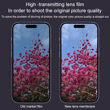 Load image into Gallery viewer, Silk Printed Large Arc Tempered Glass Back Camera Film, For iPhone 17 Pro Max, For iPhone 17 Pro, For iPhone Air