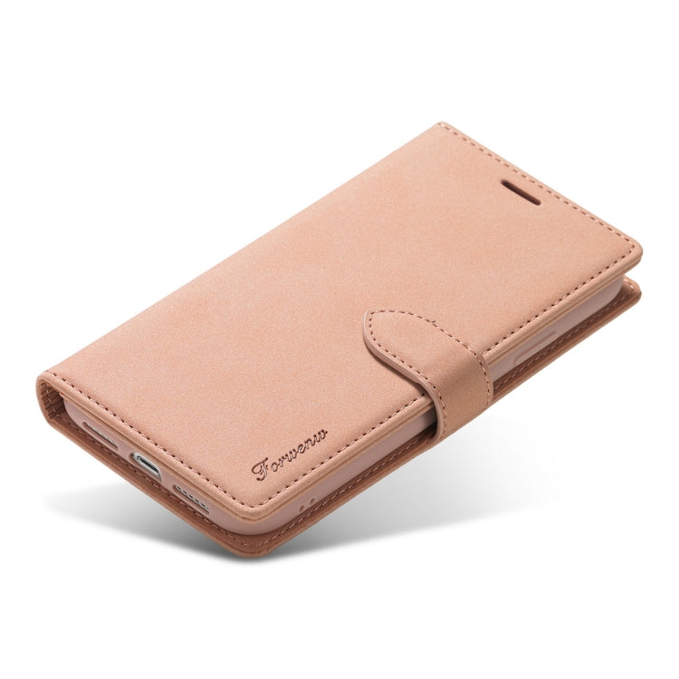 Forwenw F1 Series Matte Strong Magnetism Horizontal Flip Leather Case with Holder & Card Slots & Wallet & Photo Frame, For iPhone XR