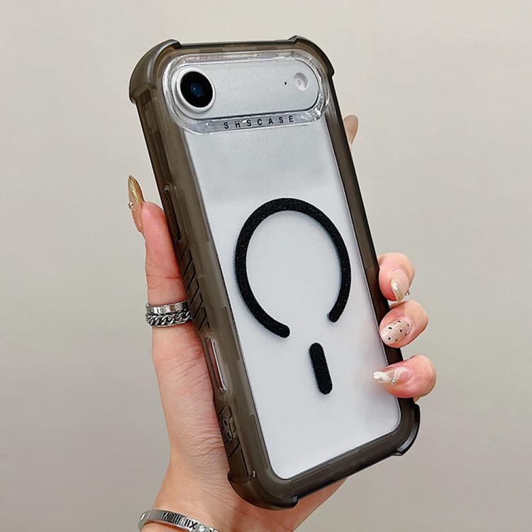 Transparent Matte TPU Hybrid PC 3-in-1 MagSafe Phone Case, For iPhone 18 Pro / 17 Pro, For iPhone 18 Pro Max / 17 Pro Max, For iPhone 17, For iPhone Air, For iPhone 16 Pro Max, For iPhone 16 Pro, For iPhone 16 Plus, For iPhone 16