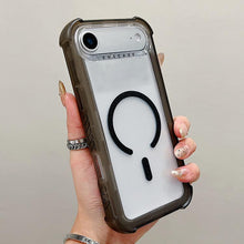 Load image into Gallery viewer, Transparent Matte TPU Hybrid PC 3-in-1 MagSafe Phone Case, For iPhone 18 Pro / 17 Pro, For iPhone 18 Pro Max / 17 Pro Max, For iPhone 17, For iPhone Air, For iPhone 16 Pro Max, For iPhone 16 Pro, For iPhone 16 Plus, For iPhone 16