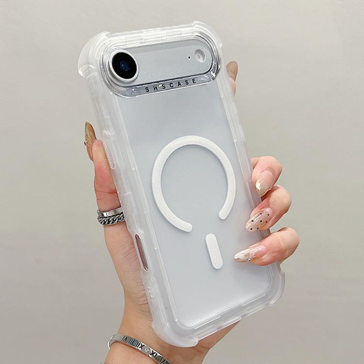 Transparent Matte TPU Hybrid PC 3-in-1 MagSafe Phone Case, For iPhone 18 Pro / 17 Pro, For iPhone 18 Pro Max / 17 Pro Max, For iPhone 17, For iPhone Air, For iPhone 16 Pro Max, For iPhone 16 Pro, For iPhone 16 Plus, For iPhone 16