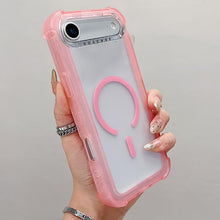 Load image into Gallery viewer, Transparent Matte TPU Hybrid PC 3-in-1 MagSafe Phone Case, For iPhone 18 Pro / 17 Pro, For iPhone 18 Pro Max / 17 Pro Max, For iPhone 17, For iPhone Air, For iPhone 16 Pro Max, For iPhone 16 Pro, For iPhone 16 Plus, For iPhone 16