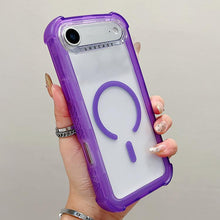 Load image into Gallery viewer, Transparent Matte TPU Hybrid PC 3-in-1 MagSafe Phone Case, For iPhone 18 Pro / 17 Pro, For iPhone 18 Pro Max / 17 Pro Max, For iPhone 17, For iPhone Air, For iPhone 16 Pro Max, For iPhone 16 Pro, For iPhone 16 Plus, For iPhone 16