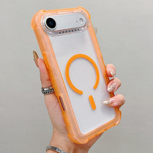 Load image into Gallery viewer, Transparent Matte TPU Hybrid PC 3-in-1 MagSafe Phone Case, For iPhone 18 Pro / 17 Pro, For iPhone 18 Pro Max / 17 Pro Max, For iPhone 17, For iPhone Air, For iPhone 16 Pro Max, For iPhone 16 Pro, For iPhone 16 Plus, For iPhone 16