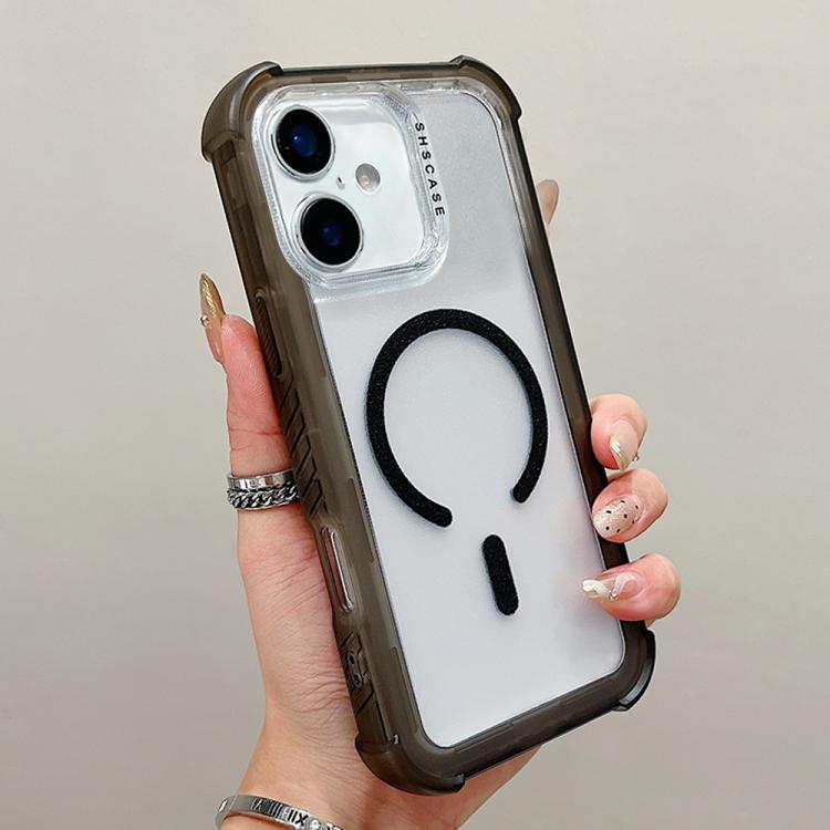 Transparent Matte TPU Hybrid PC 3-in-1 MagSafe Phone Case, For iPhone 18 Pro / 17 Pro, For iPhone 18 Pro Max / 17 Pro Max, For iPhone 17, For iPhone Air, For iPhone 16 Pro Max, For iPhone 16 Pro, For iPhone 16 Plus, For iPhone 16