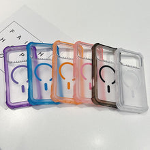 Load image into Gallery viewer, Transparent Matte TPU Hybrid PC 3-in-1 MagSafe Phone Case, For iPhone 17 Pro Max, For iPhone 17 Pro, For iPhone 17, For iPhone Air, For iPhone 16 Pro Max, For iPhone 16 Pro, For iPhone 16 Plus, For iPhone 16