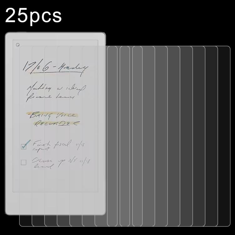 25pcs 9H 0.3mm Explosion-proof Tempered Glass Film, For reMarkable Paper Pro Move 7.3