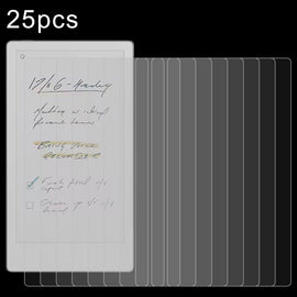 25pcs 9H 0.3mm Explosion-proof Tempered Glass Film, For reMarkable Paper Pro Move 7.3
