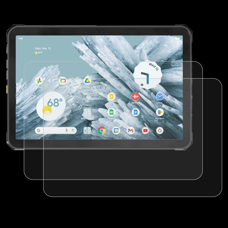 2pcs 9H 0.3mm Explosion-proof Tempered Glass Film, For ONERugged T2 Ultra 10.95 inch