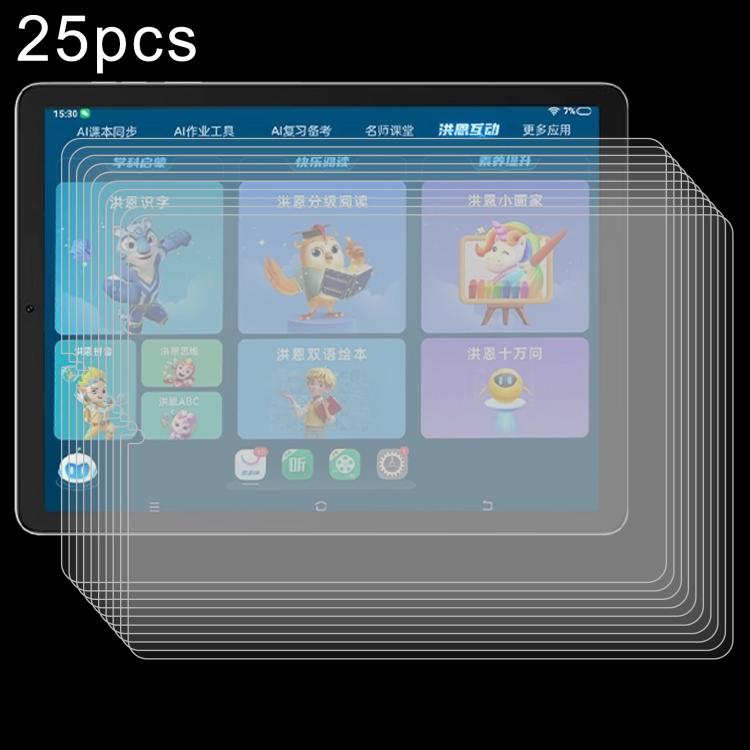 25pcs 9H 0.3mm Explosion-proof Tempered Glass Film, For BBK X5 Pro 11.6 inch