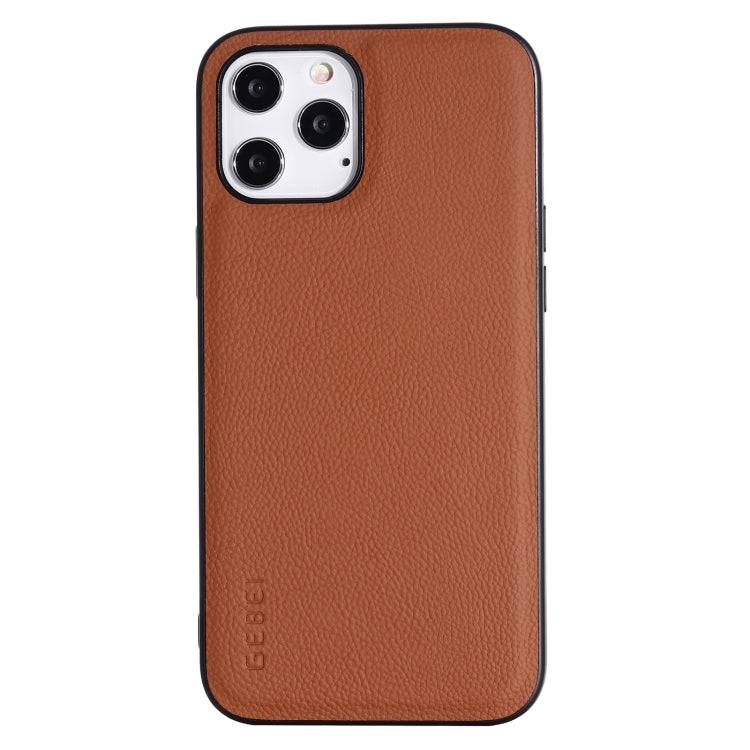 GEBEI Full-coverage Shockproof Leather Protective Case, For iPhone 12 mini, For iPhone 12 / 12 Pro, For iPhone 12 Pro Max