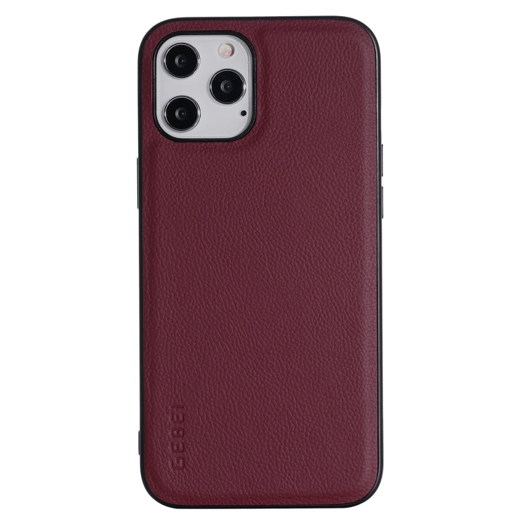 GEBEI Full-coverage Shockproof Leather Protective Case, For iPhone 12 mini, For iPhone 12 / 12 Pro, For iPhone 12 Pro Max
