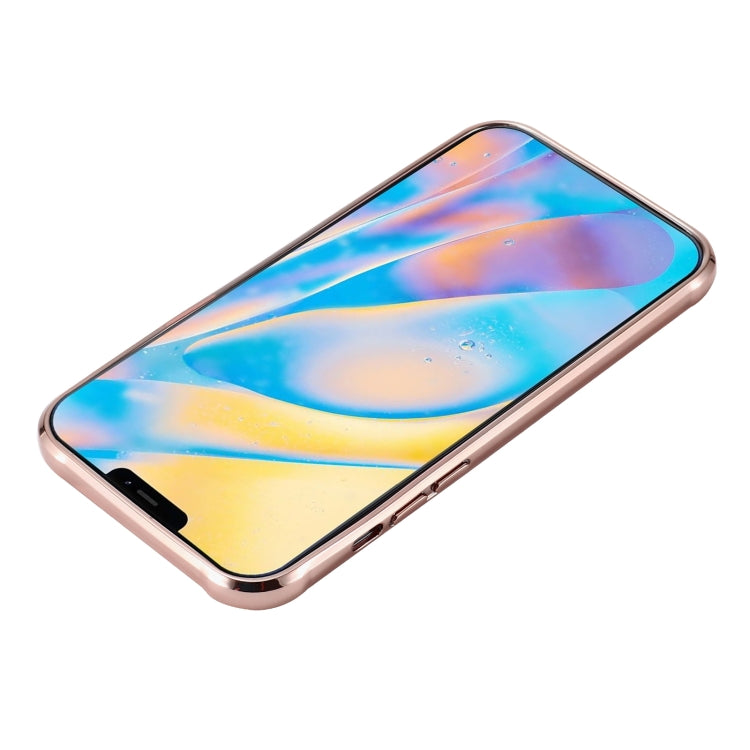 GEBEI Plating TPU Shockproof Protective Case, For iPhone 12 mini, For iPhone 12 / 12 Pro, For iPhone 12 Pro Max