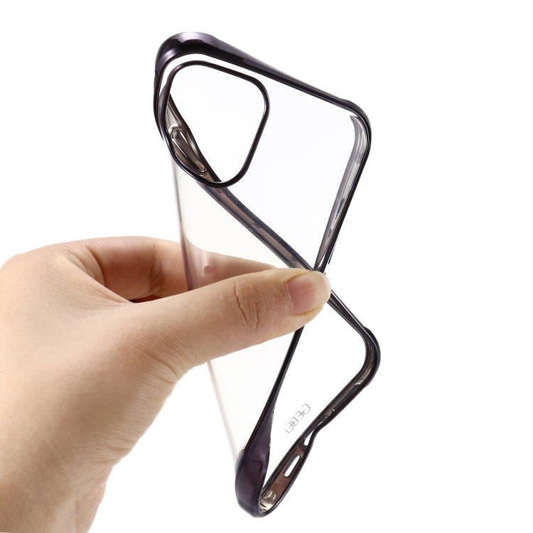 GEBEI Plating TPU Shockproof Protective Case, For iPhone 12 mini, For iPhone 12 / 12 Pro, For iPhone 12 Pro Max